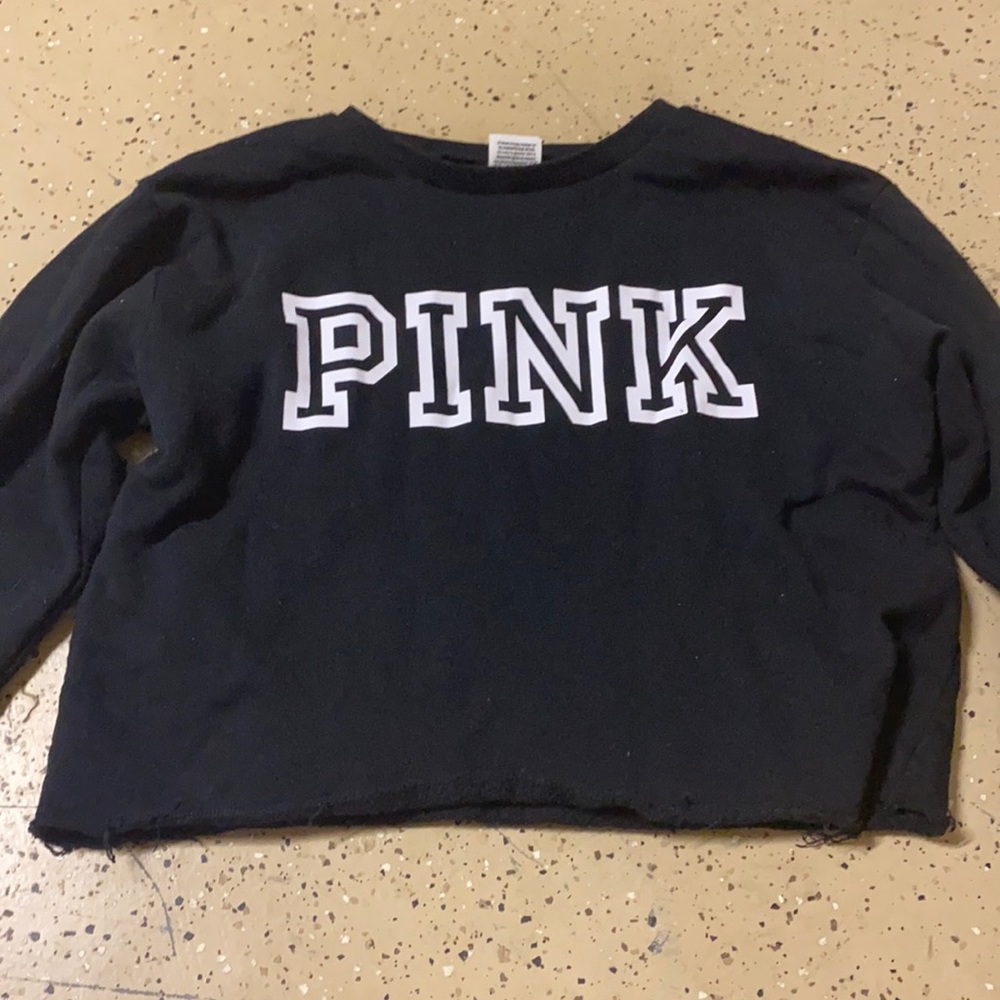 pink hoodie